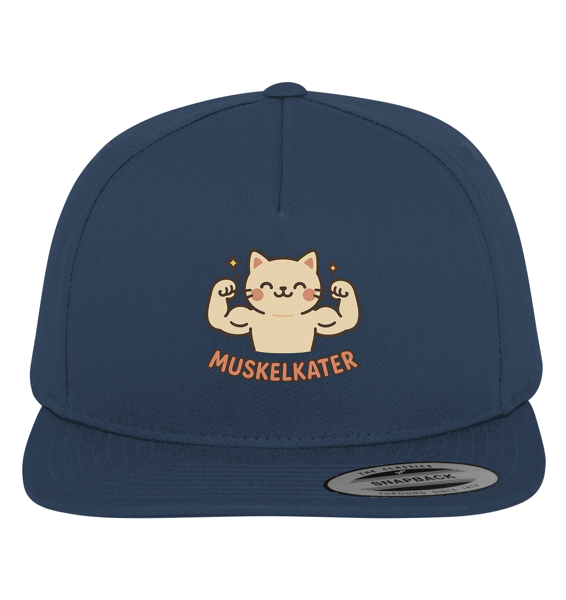 Muskelkater - Kawaii Cat - Baseballkappe / Mütze