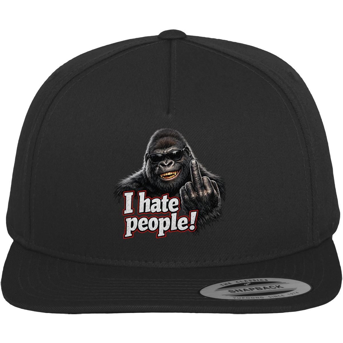 I hate people! - Baseball Cap / Mütze