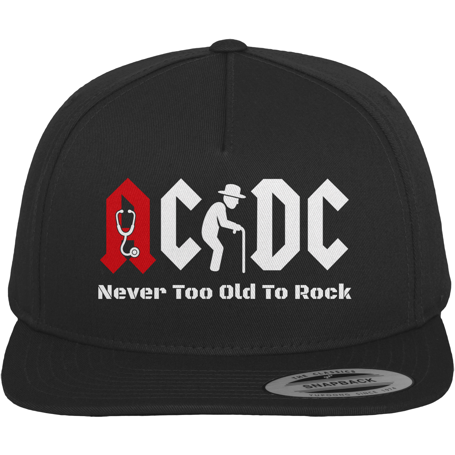 Altrocker - Never Too Old To Rock - Baseball Cap / Mütze