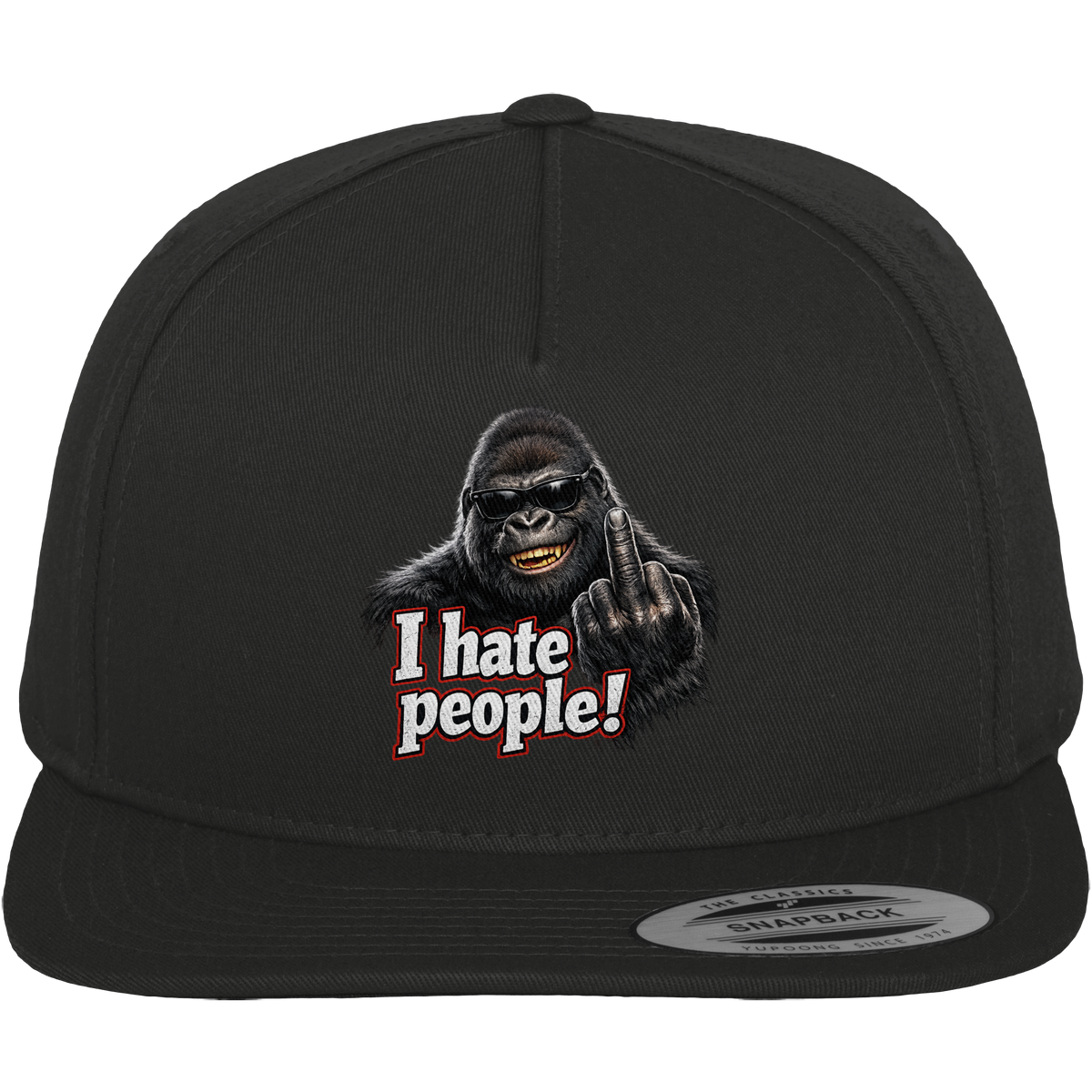 I hate people! - Baseball Cap / Mütze