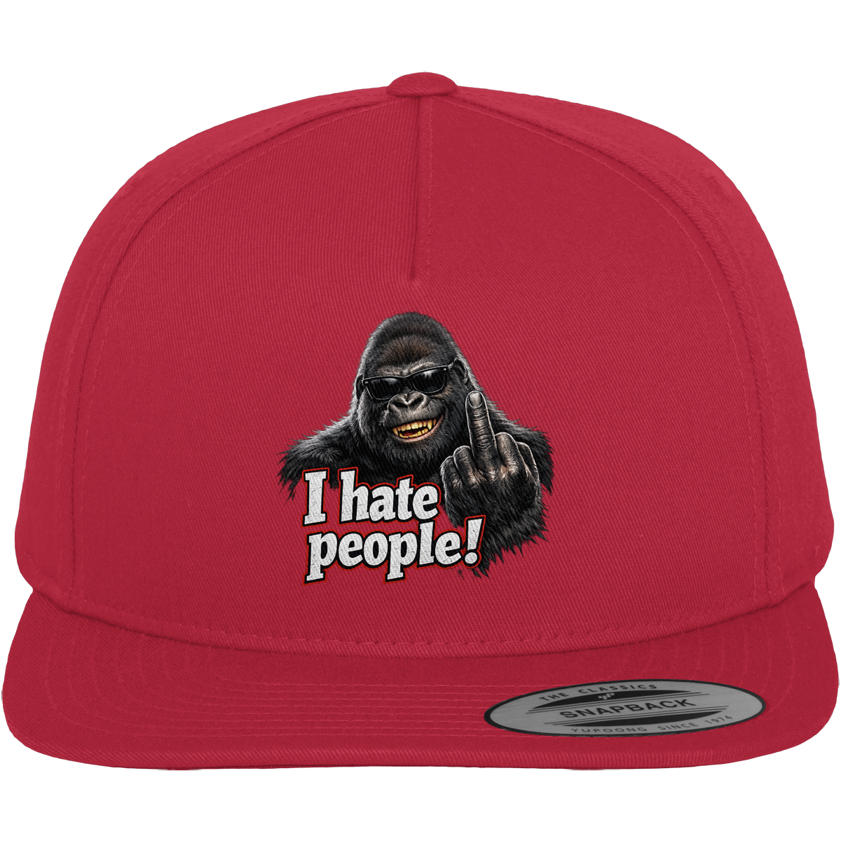 I hate people! - Baseball Cap / Mütze