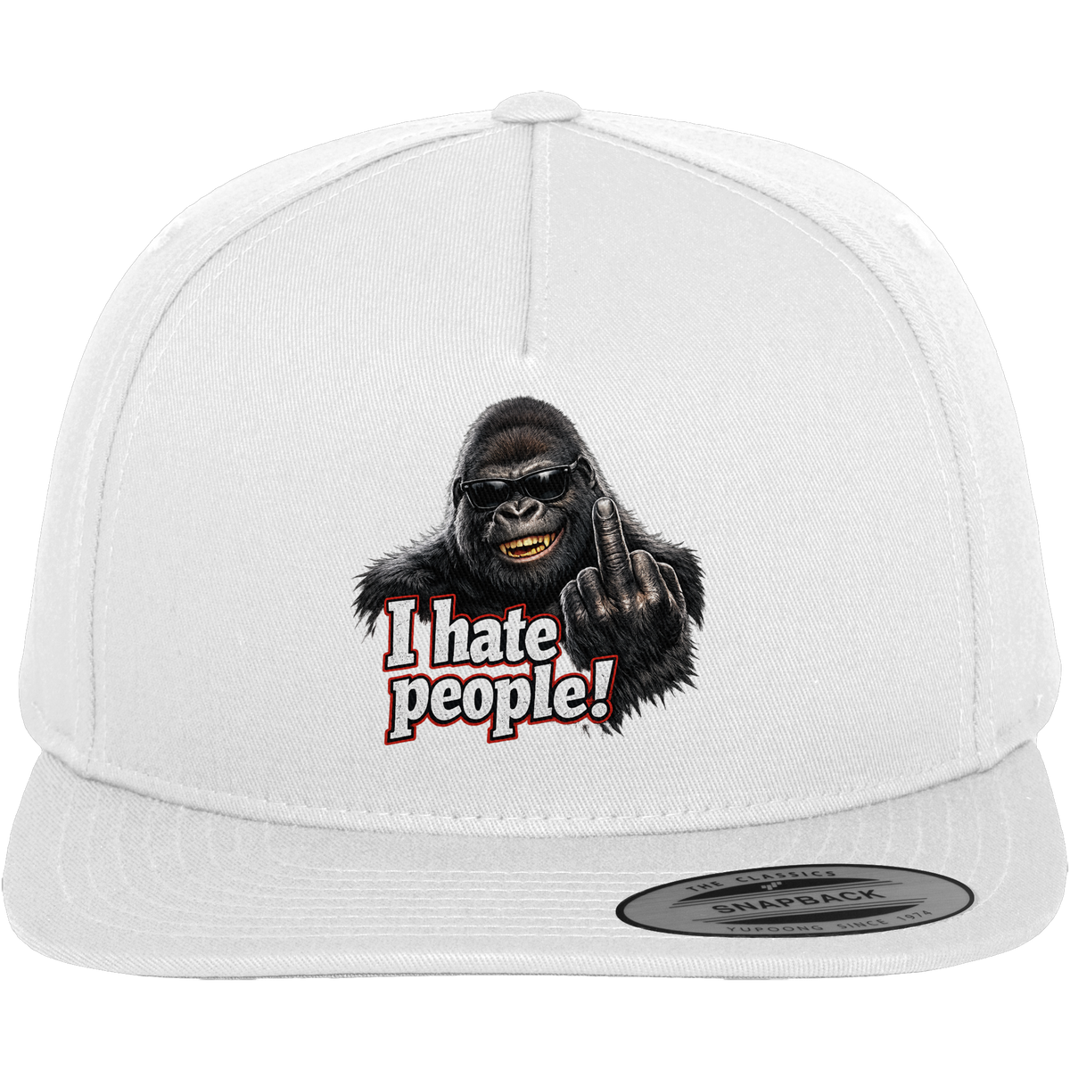 I hate people! - Baseball Cap / Mütze