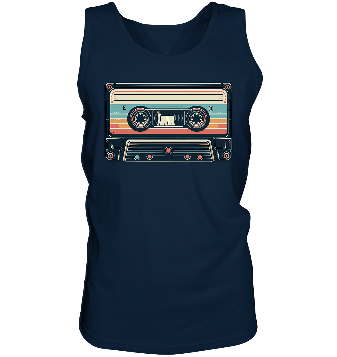 Musikkassette - Tape - Herren Tank-Top Shirt