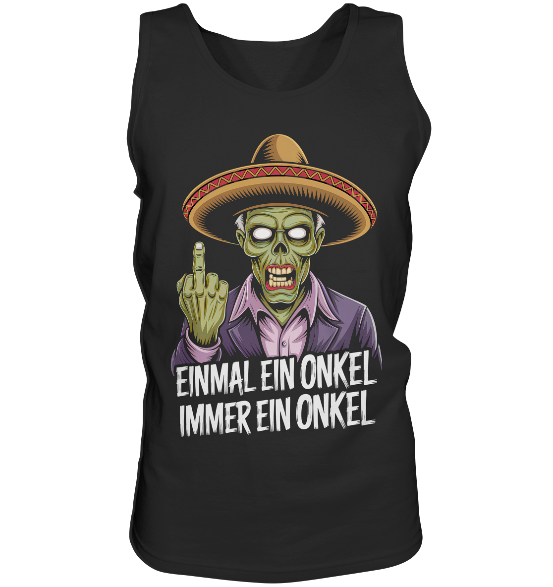Einmal ein Onkel, immer ein Onkel - Herren Tank-Top Shirt