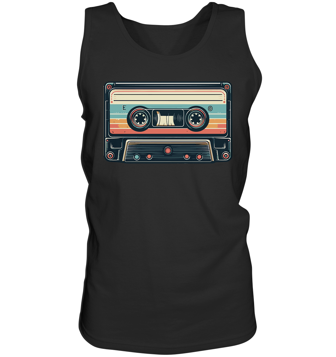Musikkassette - Tape - Herren Tank-Top Shirt