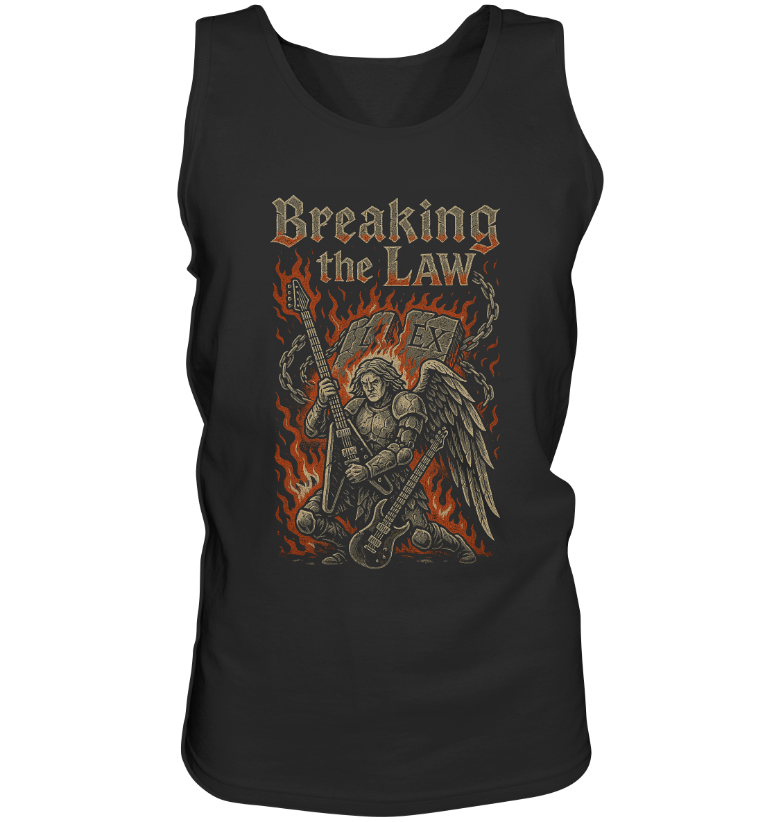 Breaking the Law - Guitar - Herren Tank-Top Shirt