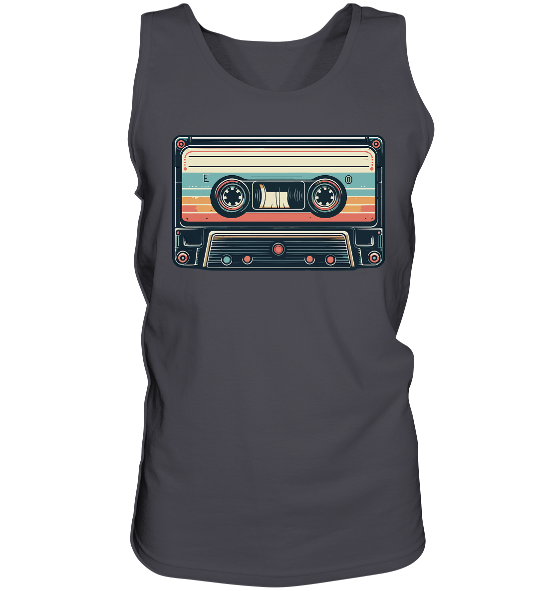 Musikkassette - Tape - Herren Tank-Top Shirt