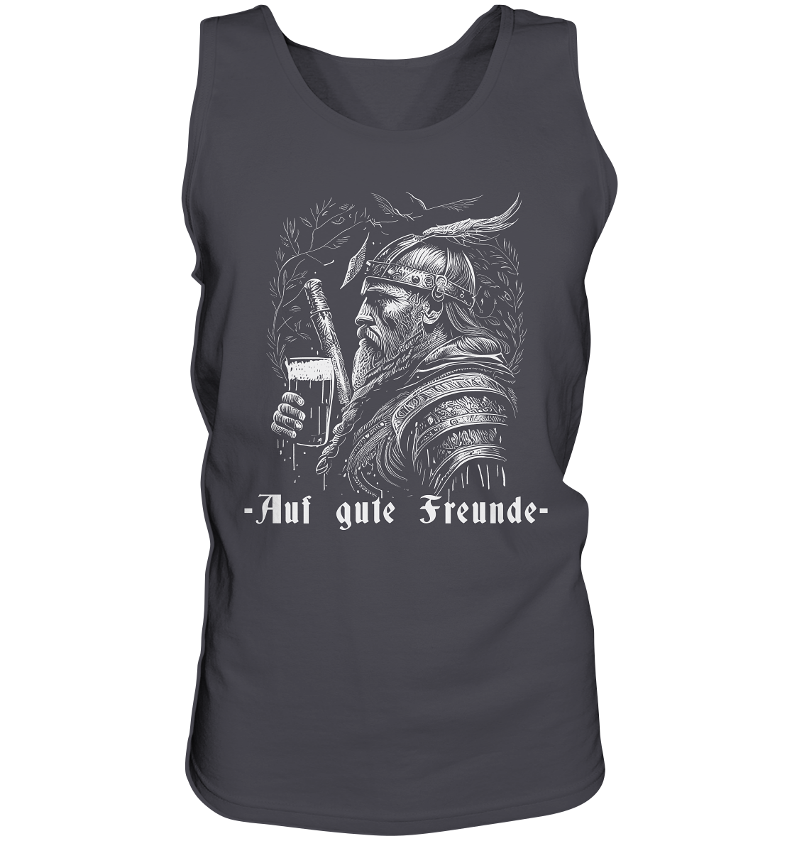Auf gute Freunde - Herren Tank-Top Shirt