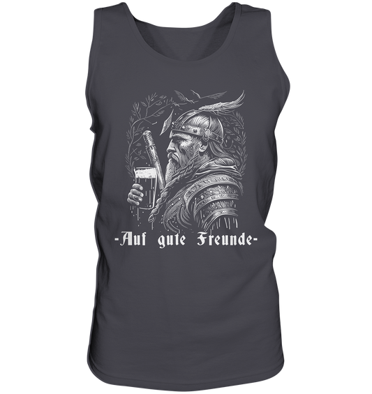 Auf gute Freunde - Herren Tank-Top Shirt