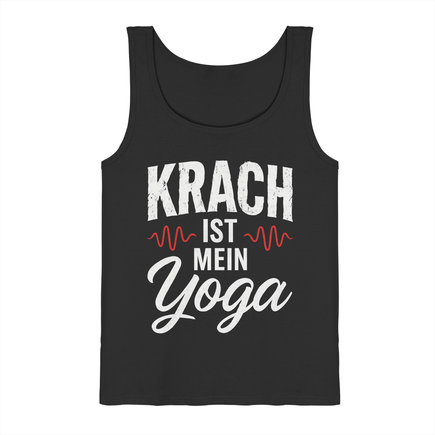 Krach ist mein Yoga - Herren Tank-Top Shirt