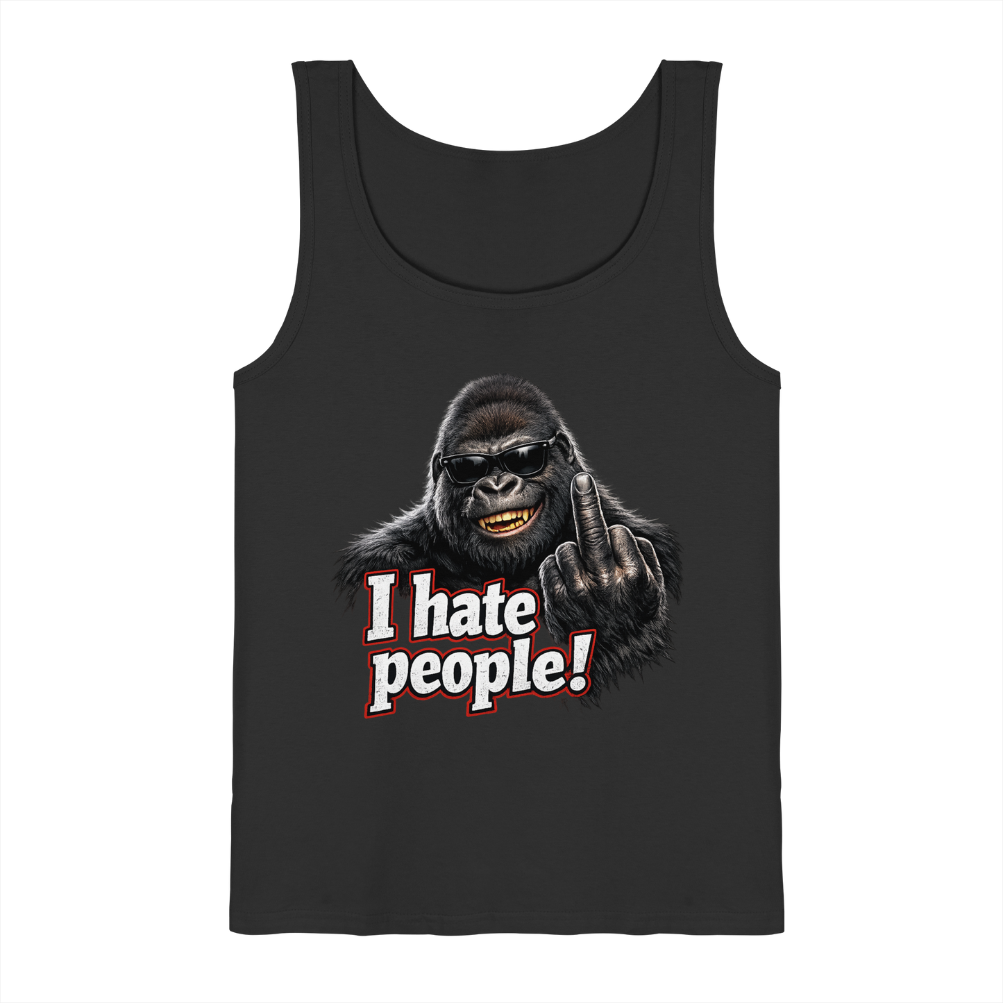 I hate people! - Herren Tank-Top Shirt