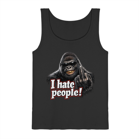 I hate people! - Herren Tank-Top Shirt