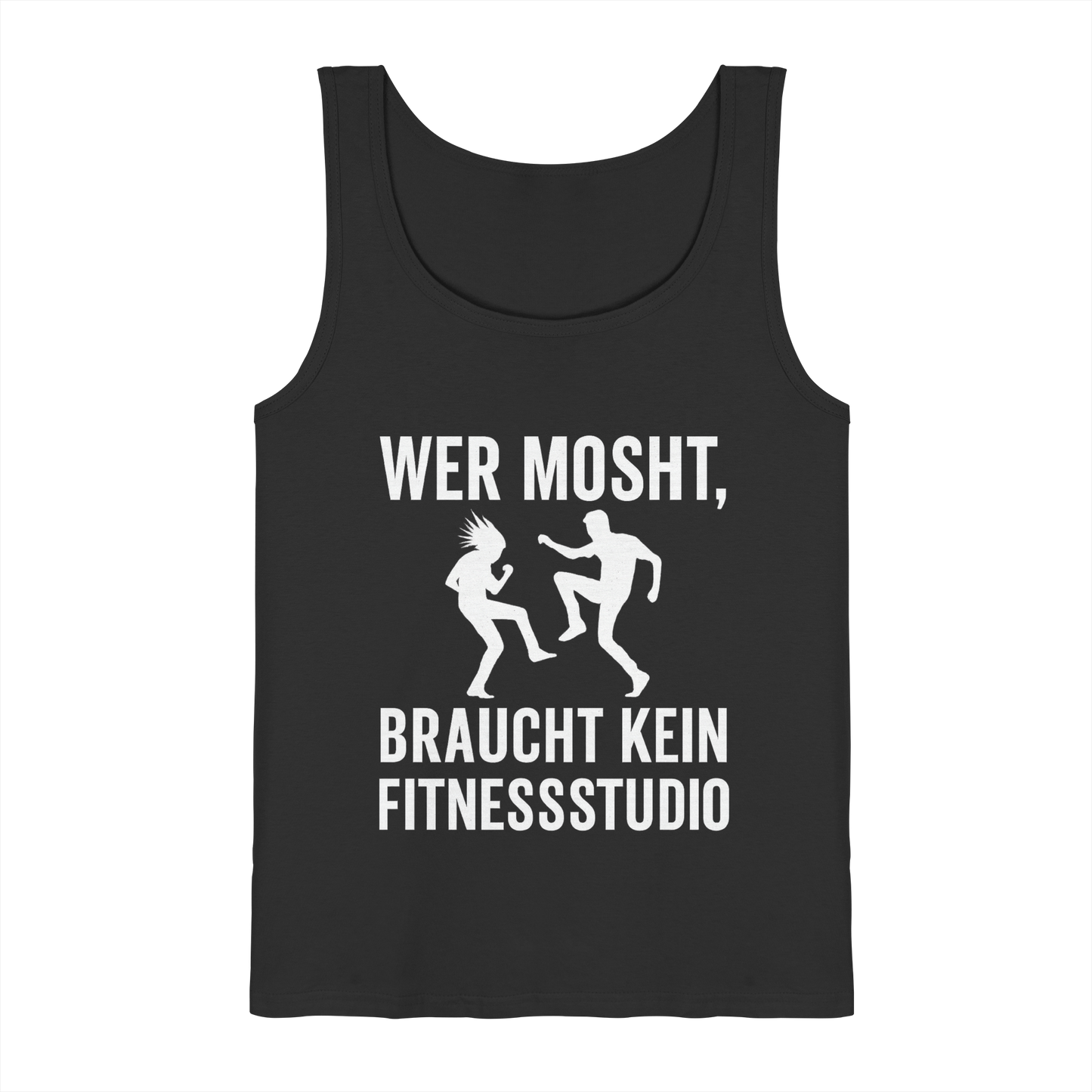 Moshen statt Hantelbank - Herren Tank-Top Shirt