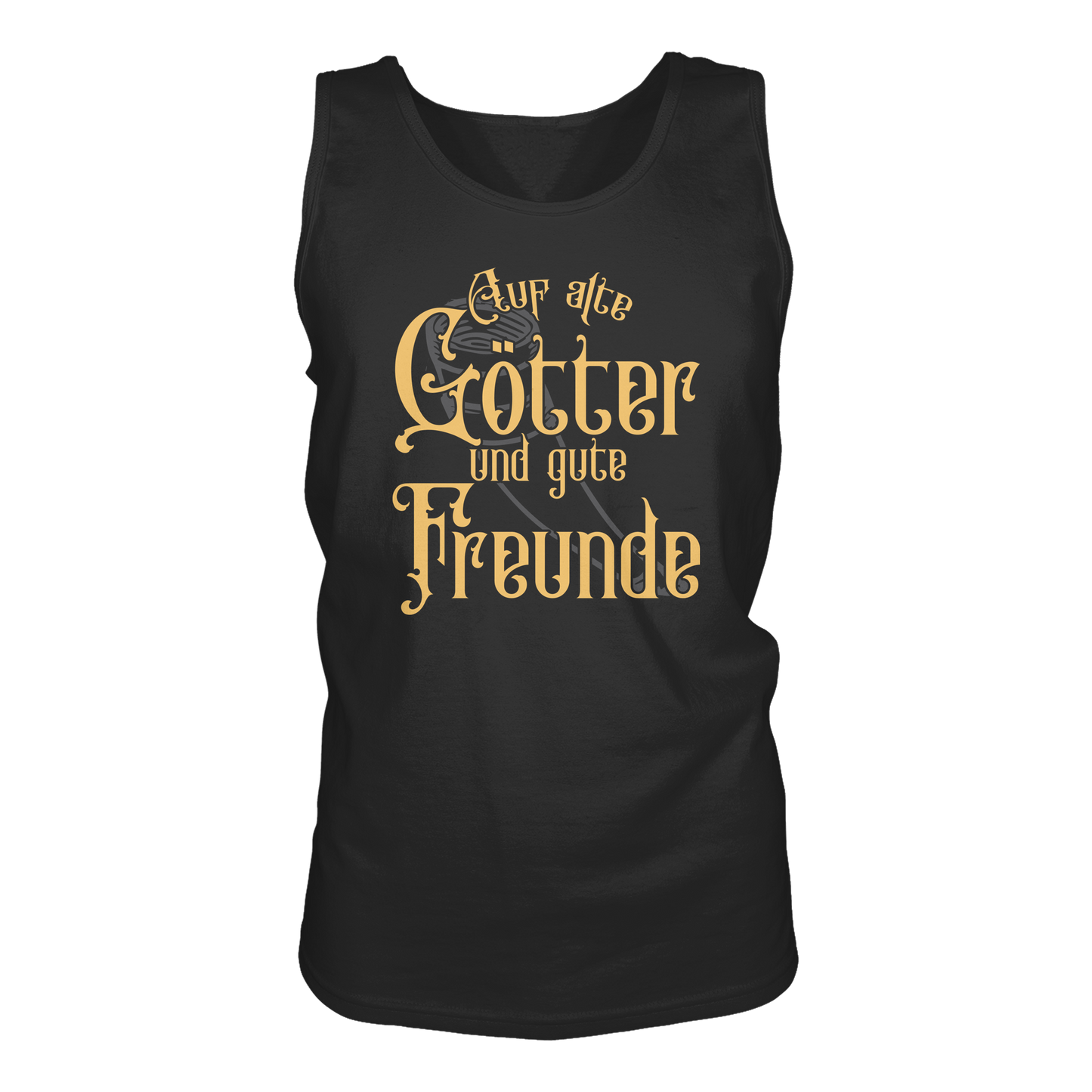 Auf alte Götter und gute Freunde - Herren Tank-Top Shirt