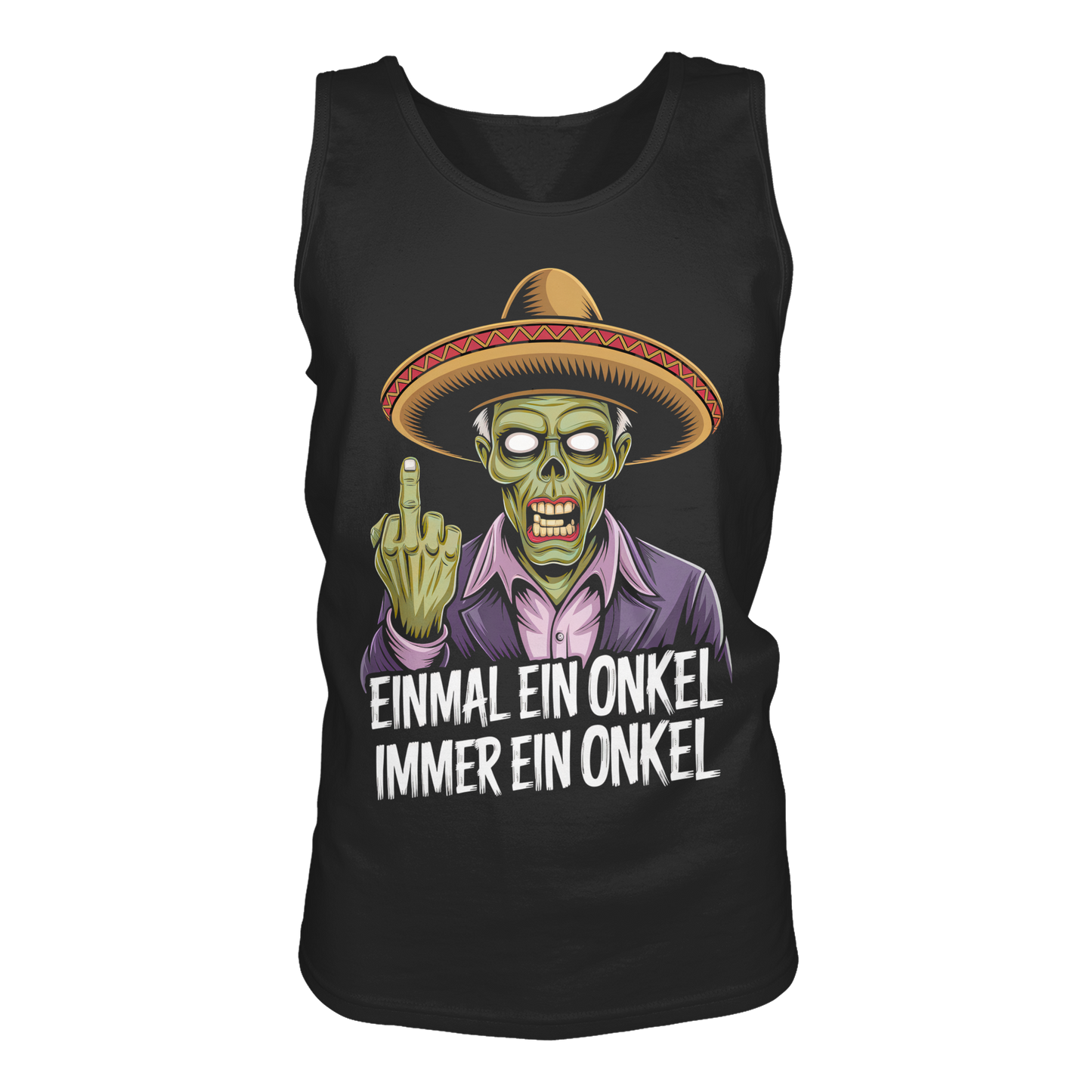 Einmal ein Onkel, immer ein Onkel - Herren Tank-Top Shirt
