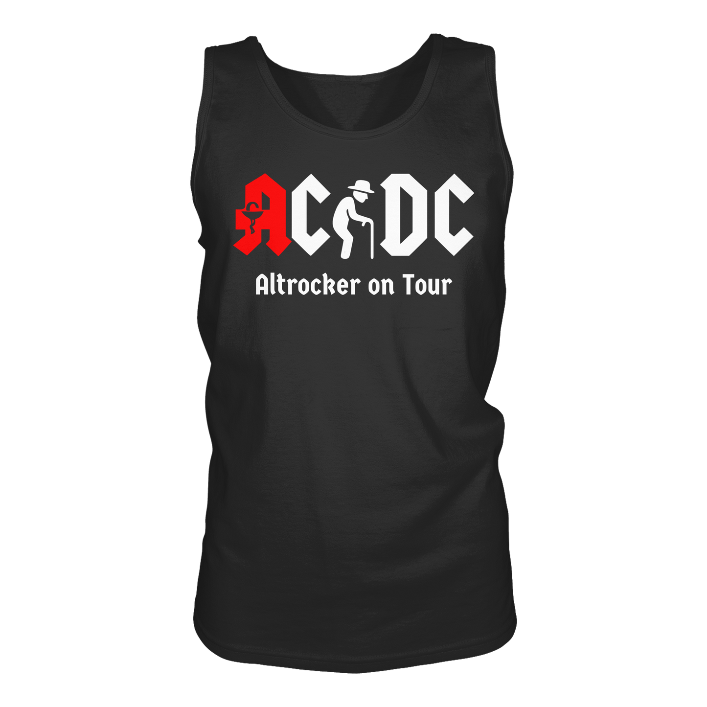 AC/DC - Altrocker on Tour - Herren Tank-Top Shirt
