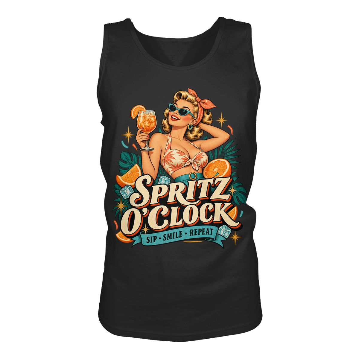 Spritz O' Clock - Herren Tank-Top Shirt