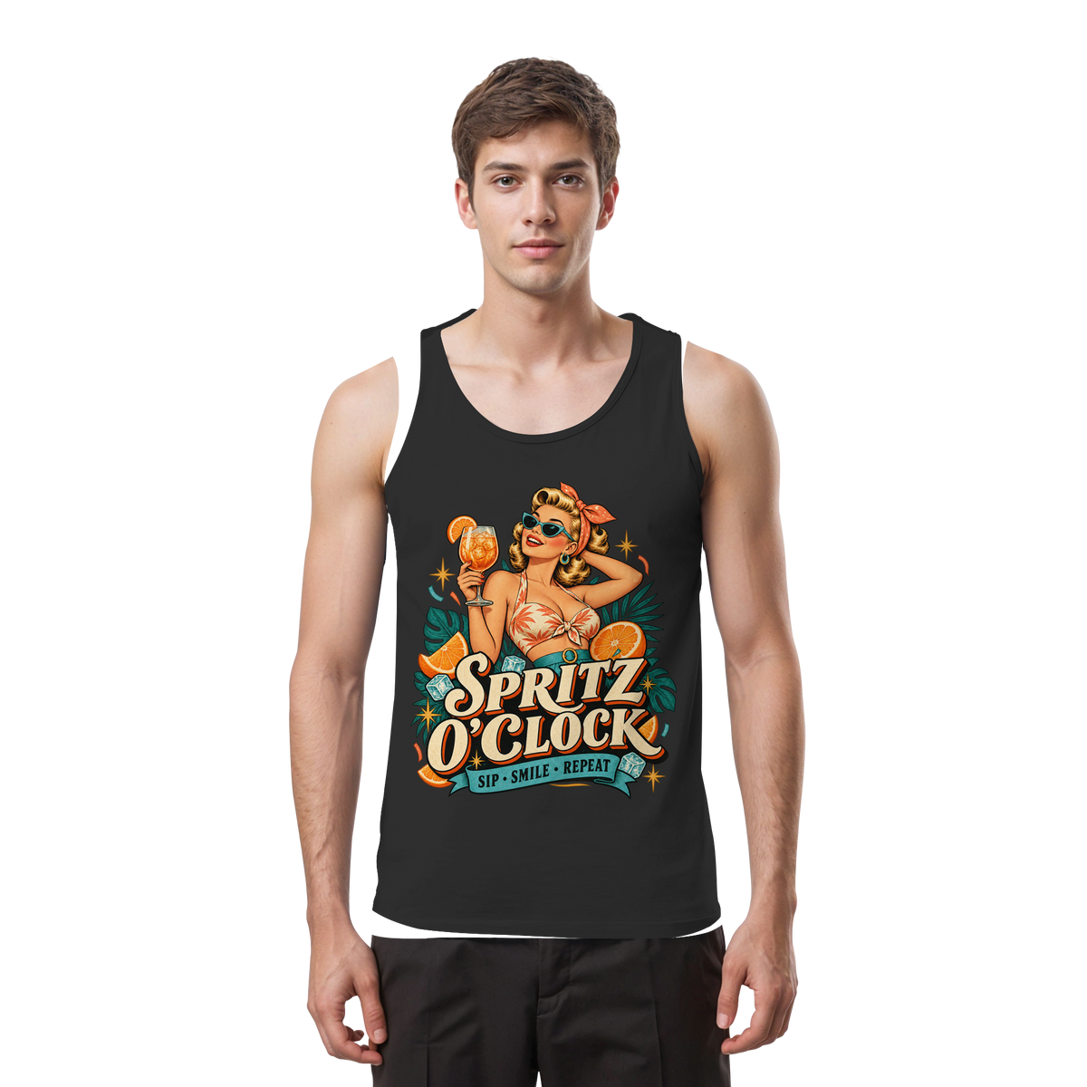Spritz O' Clock - Herren Tank-Top Shirt