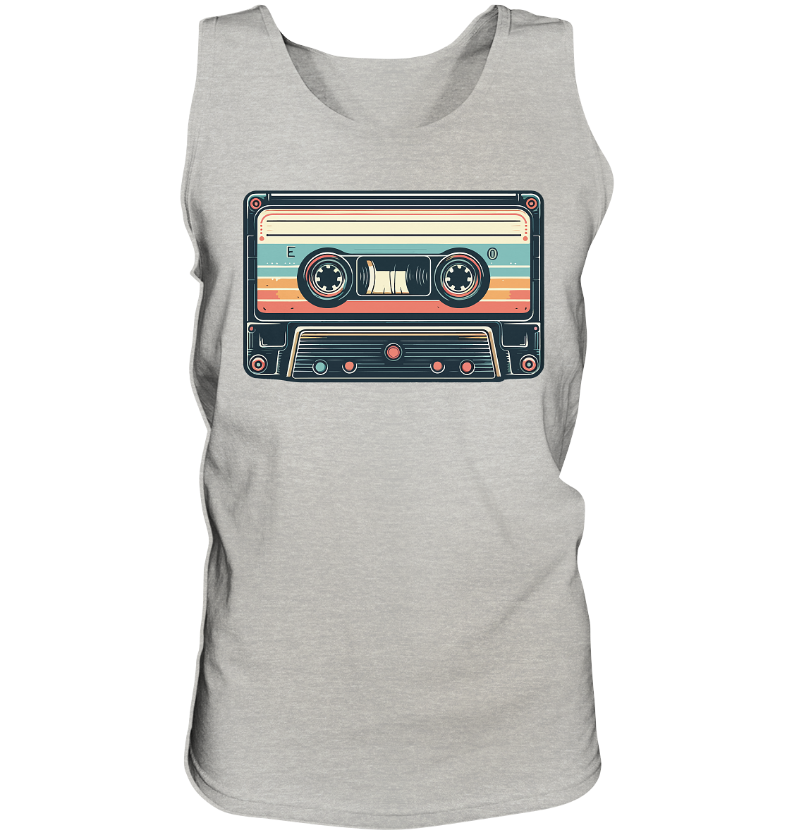 Musikkassette - Tape - Herren Tank-Top Shirt