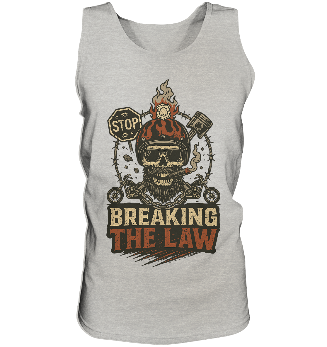 Breaking the Law - Herren Tank-Top Shirt