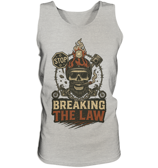 Breaking the Law - Herren Tank-Top Shirt