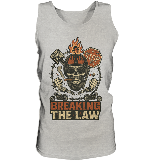 Breaking the Law - Herren Tank-Top Shirt