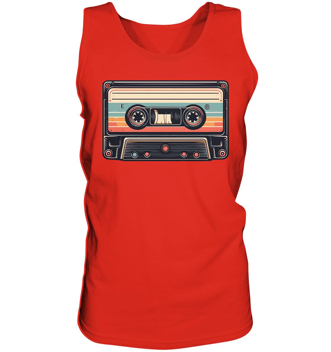 Musikkassette - Tape - Herren Tank-Top Shirt