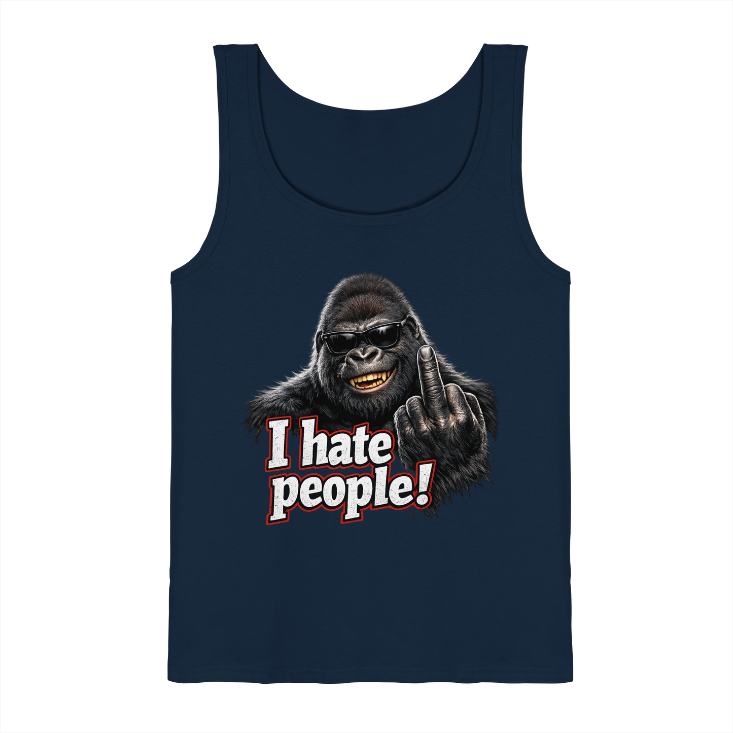 I hate people! - Herren Tank-Top Shirt