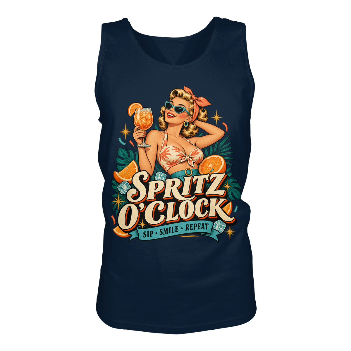 Spritz O' Clock - Herren Tank-Top Shirt