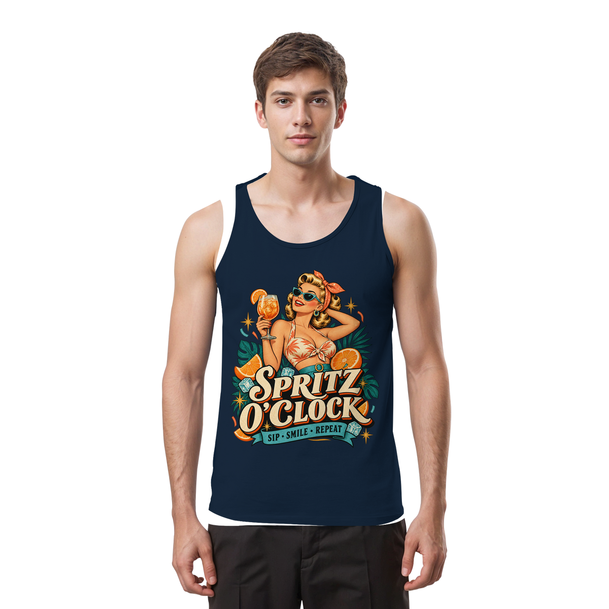 Spritz O' Clock - Herren Tank-Top Shirt