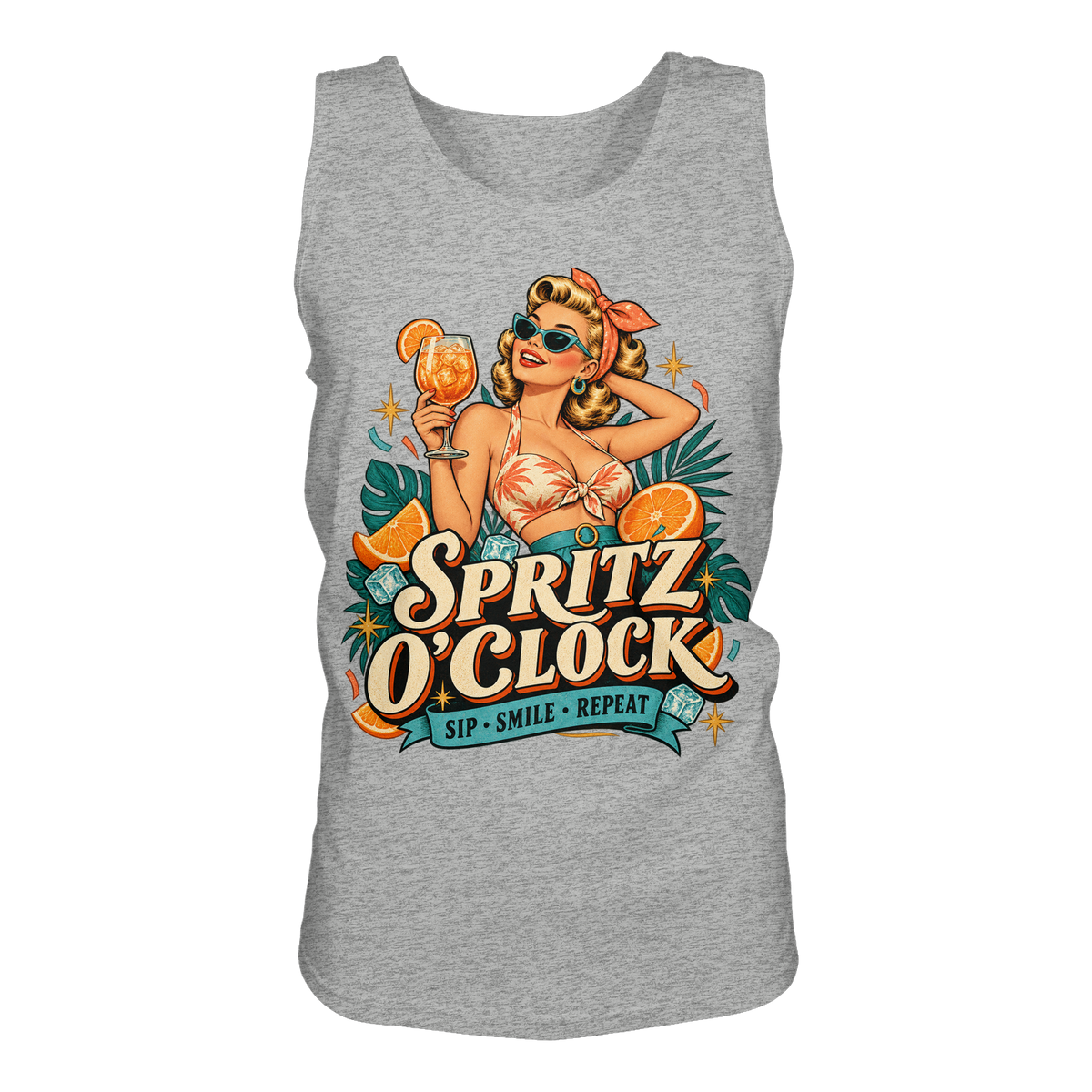 Spritz O' Clock - Herren Tank-Top Shirt