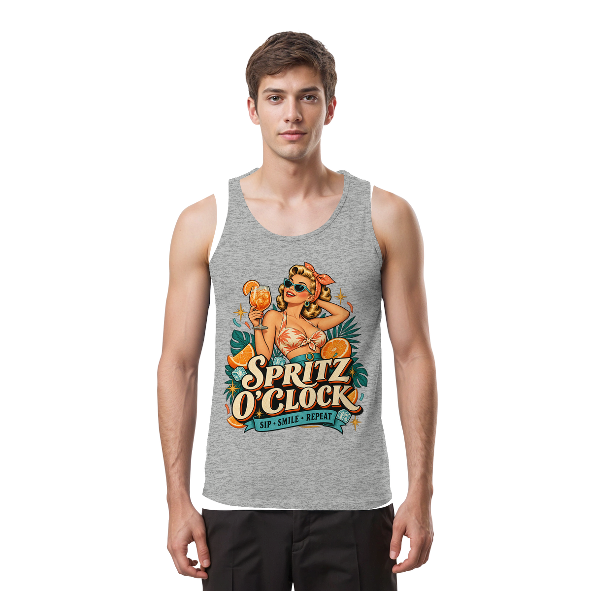 Spritz O' Clock - Herren Tank-Top Shirt