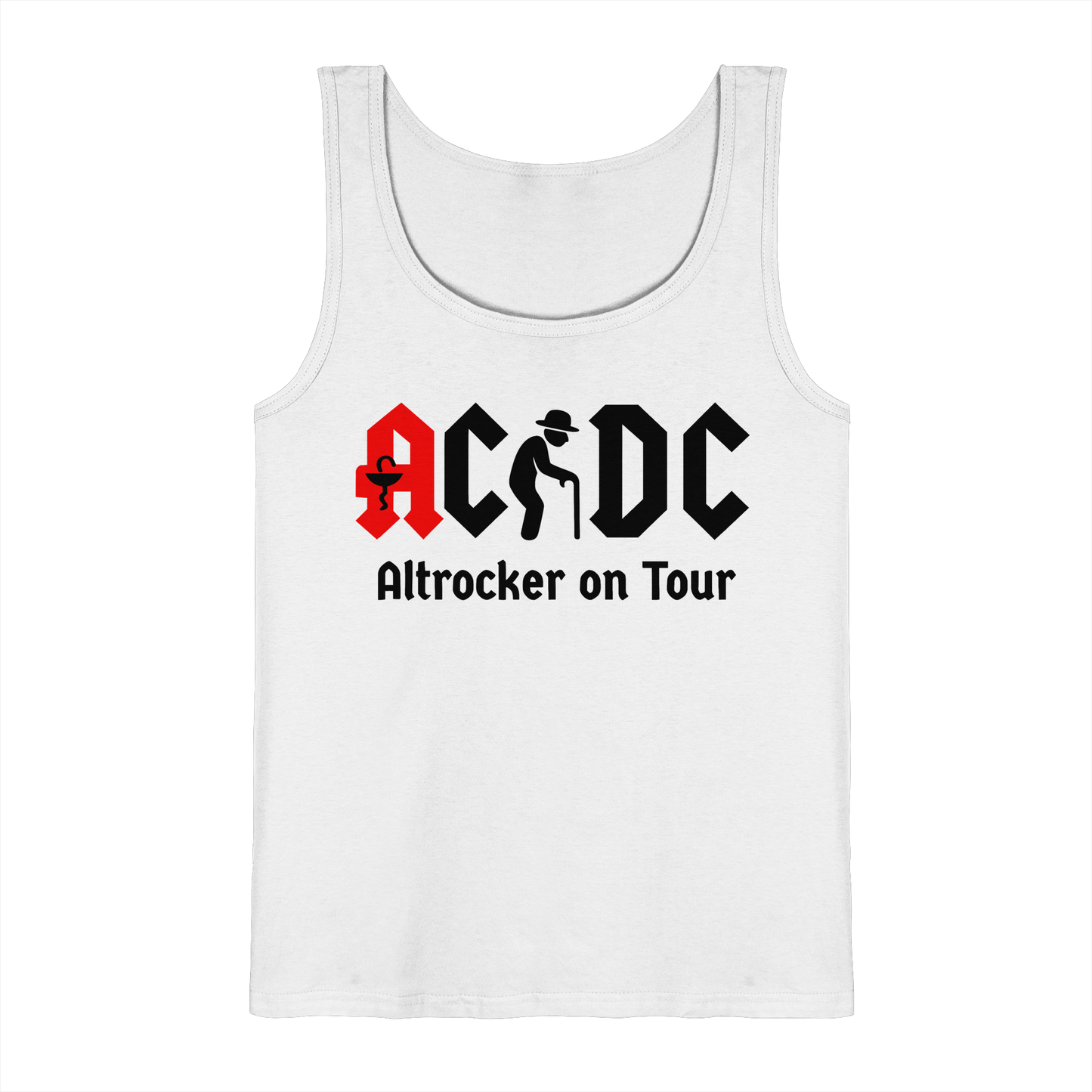 ACDC- Altrocker on Tour - Herren Tank-Top Shirt