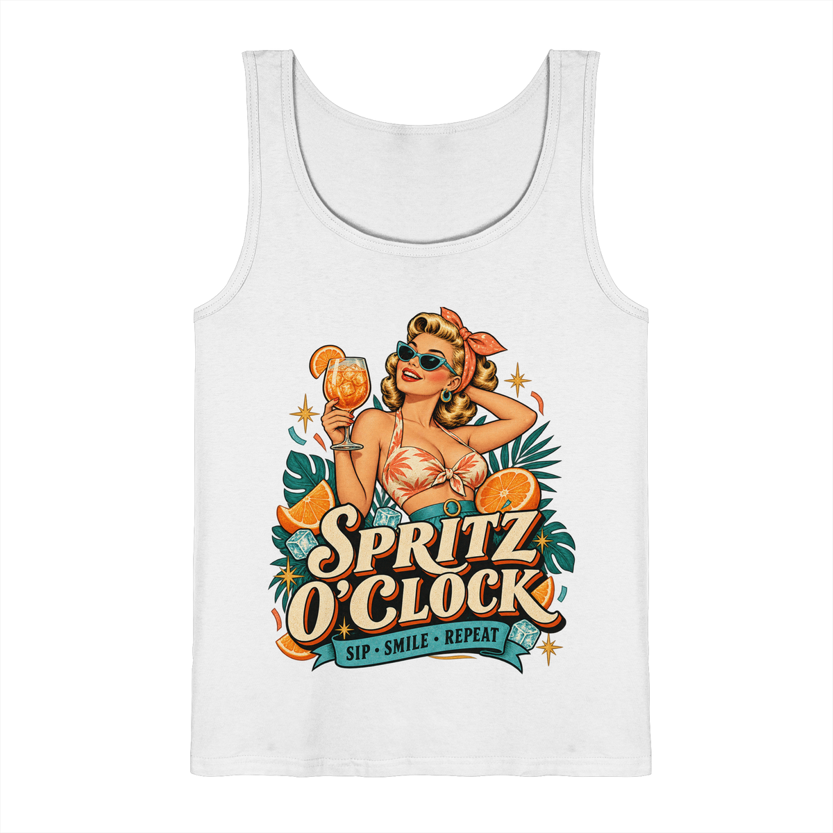 Spritz O' Clock - Herren Tank-Top Shirt