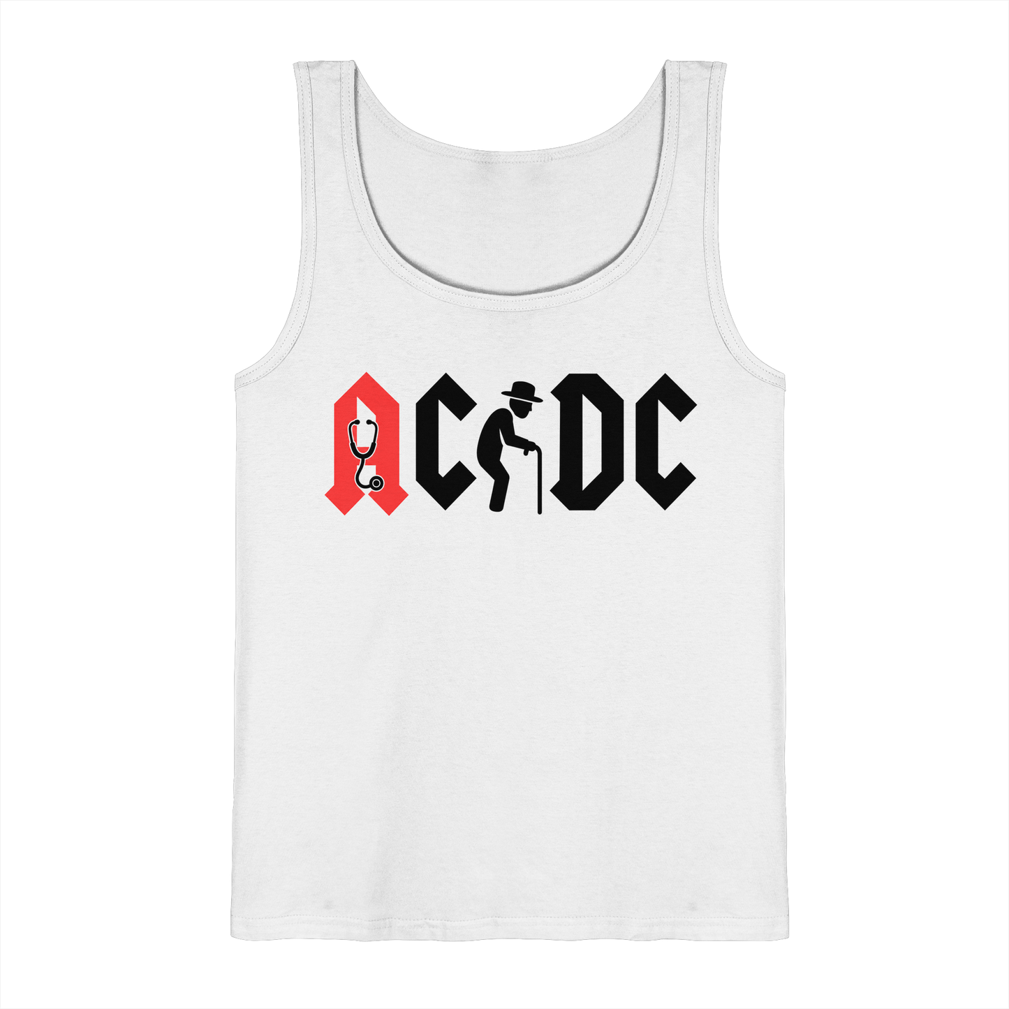 ACDC- Altrocker Logo - Herren Tank-Top Shirt