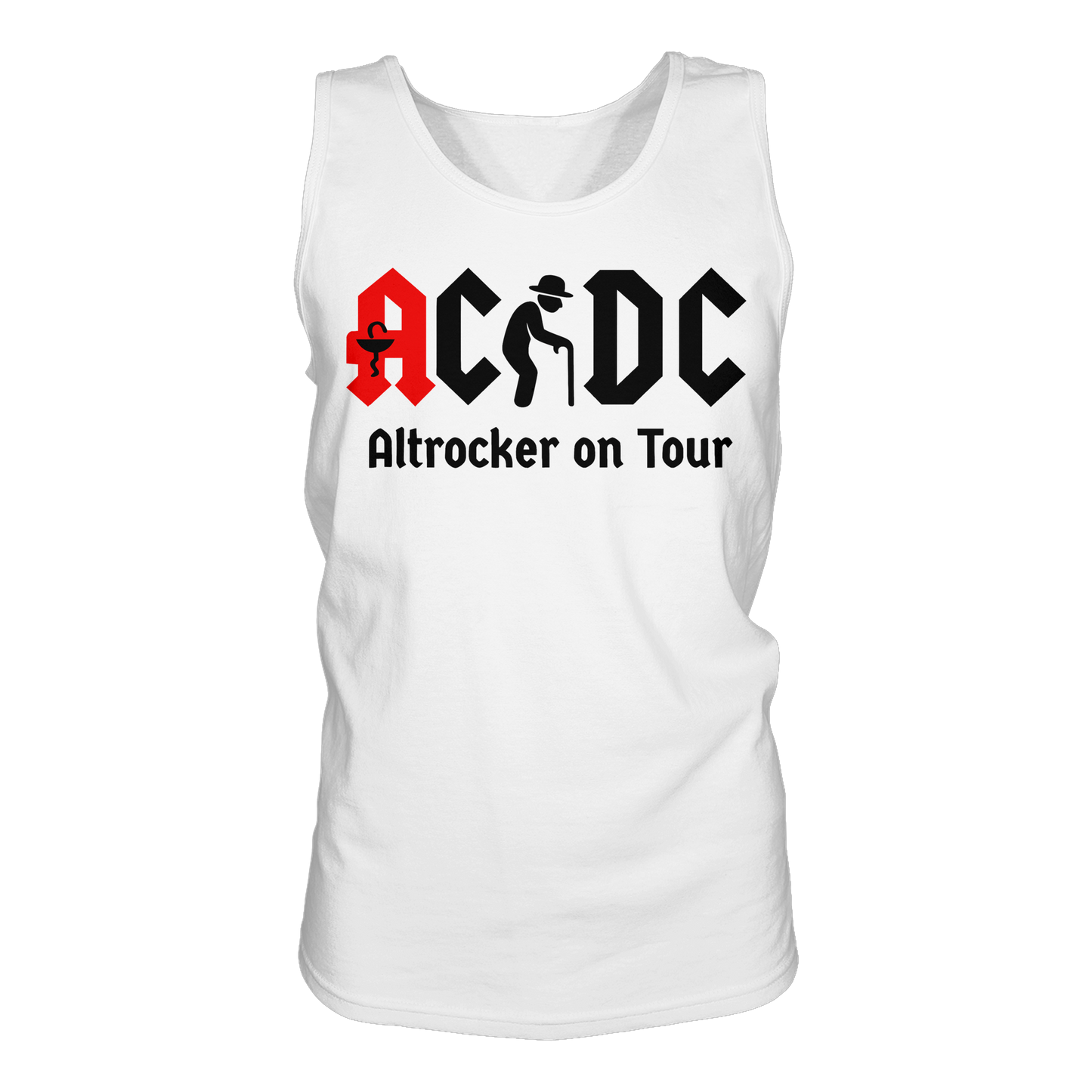 ACDC- Altrocker on Tour - Herren Tank-Top Shirt