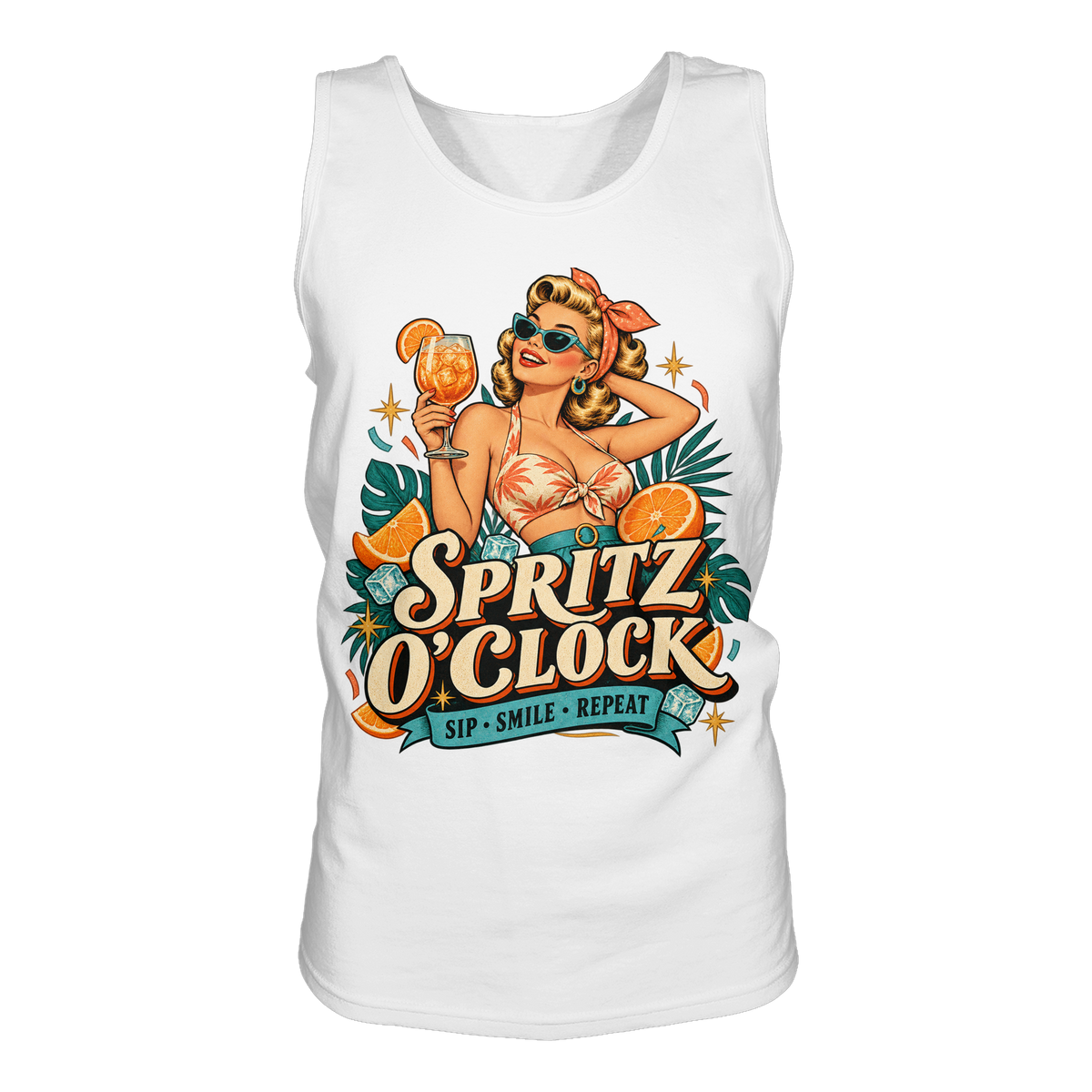 Spritz O' Clock - Herren Tank-Top Shirt