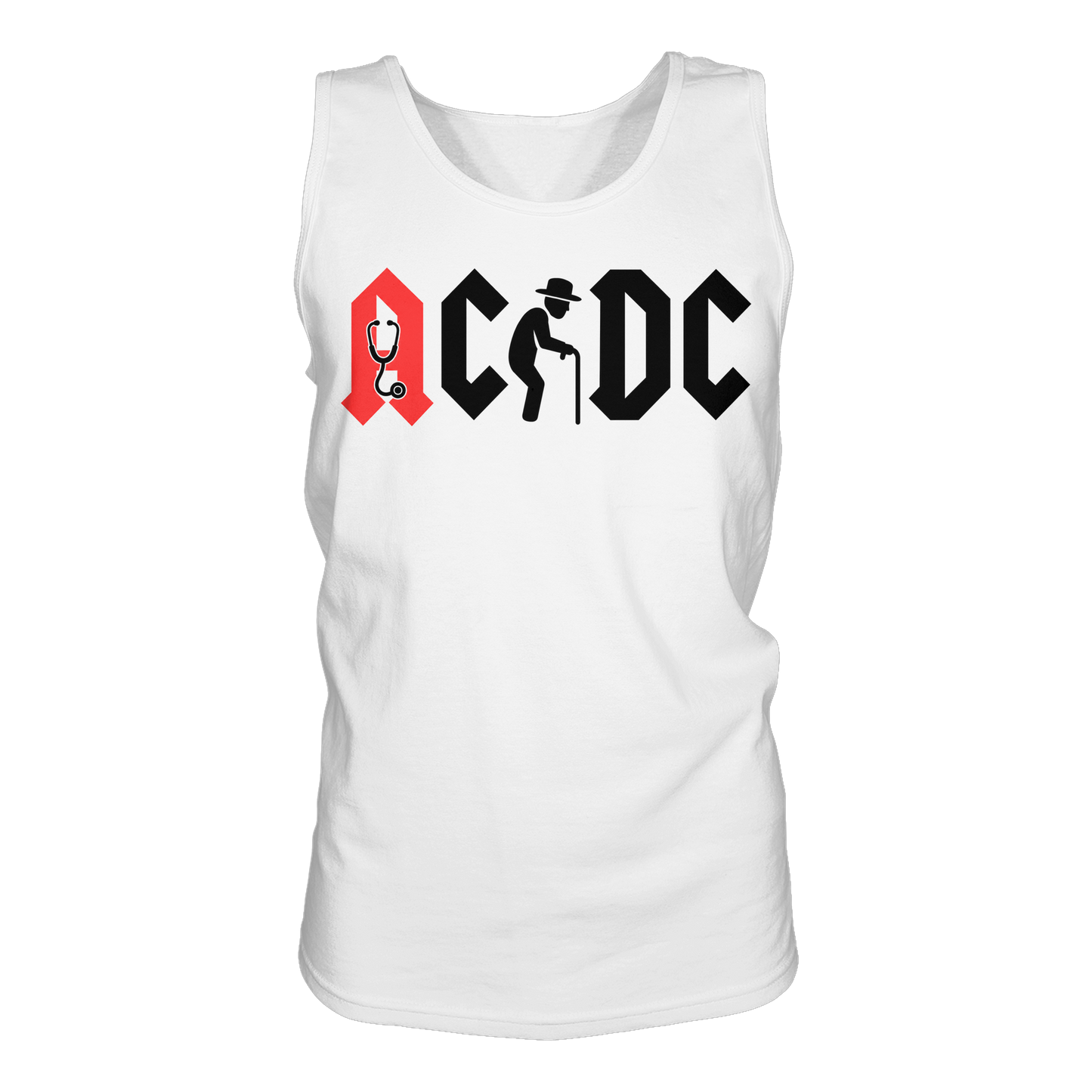 ACDC- Altrocker Logo - Herren Tank-Top Shirt
