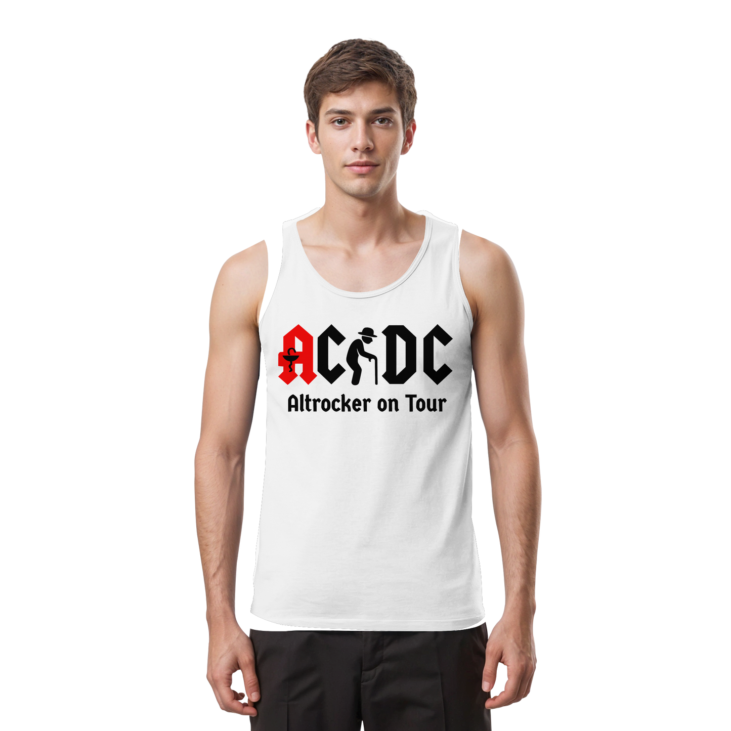 ACDC- Altrocker on Tour - Herren Tank-Top Shirt