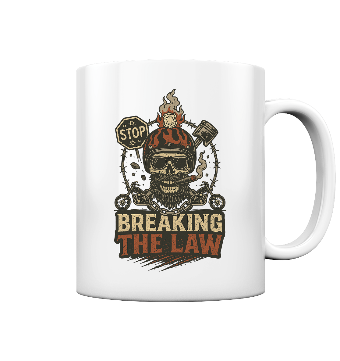 Breaking the Law - Tasse
