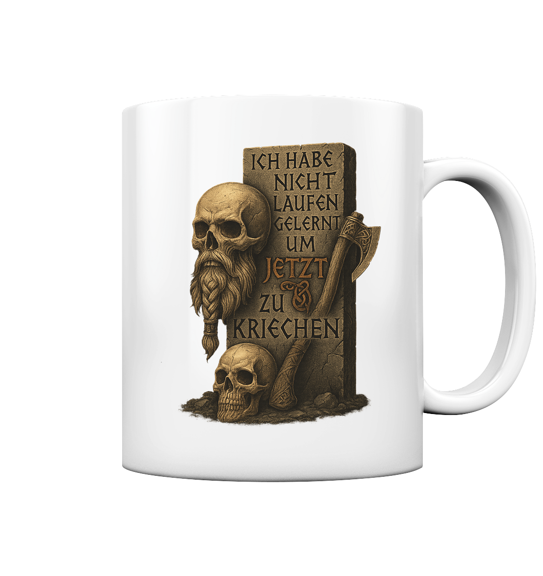 Niemals kriechen - Viking - Tasse