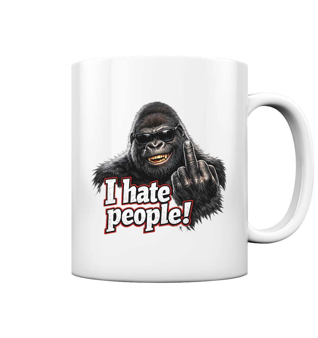 I hate people! - Tasse