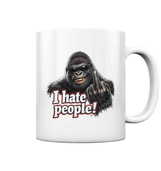 I hate people! - Tasse