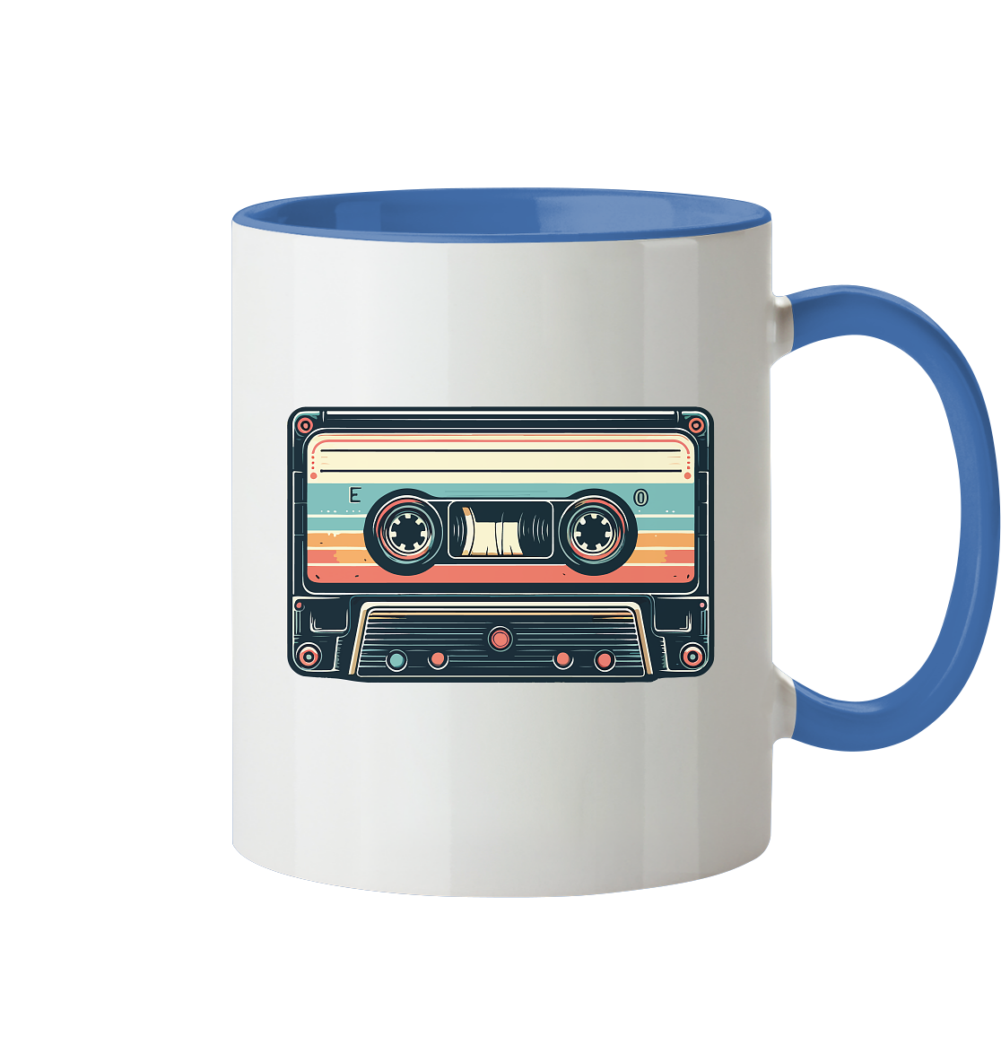 Musikkassette - Tape - Tasse zweifarbig