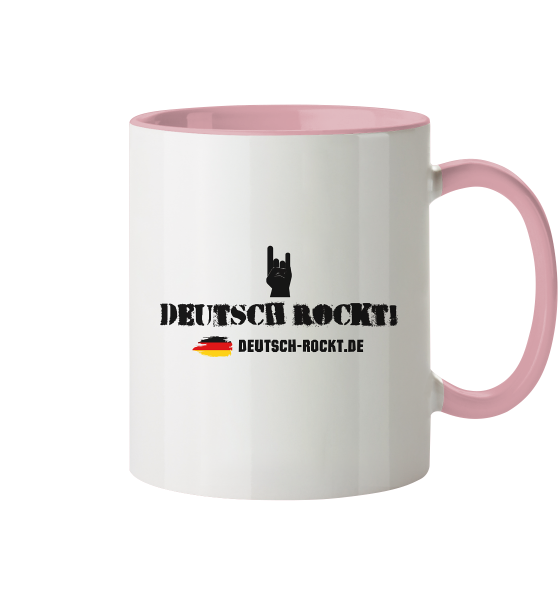 Deutsch Rockt! - Fahne - Tasse zweifarbig