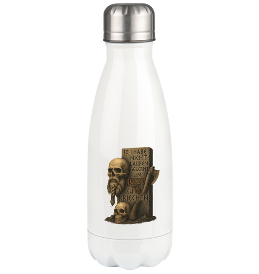 Niemals kriechen - Viking - Thermoflasche 350ml
