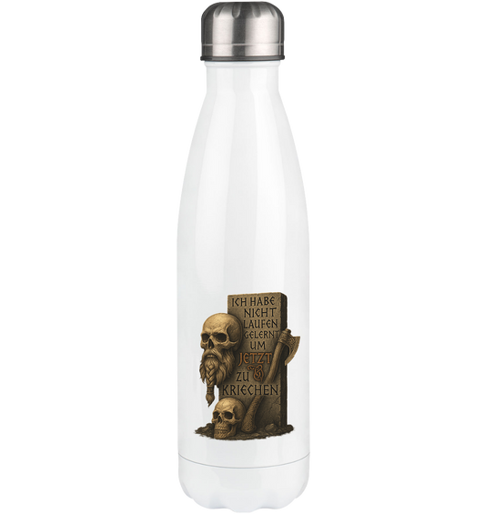 Niemals kriechen - Viking - Thermoflasche 500ml