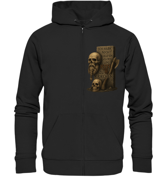Niemals kriechen - Viking - Hooded Zipper Jacke