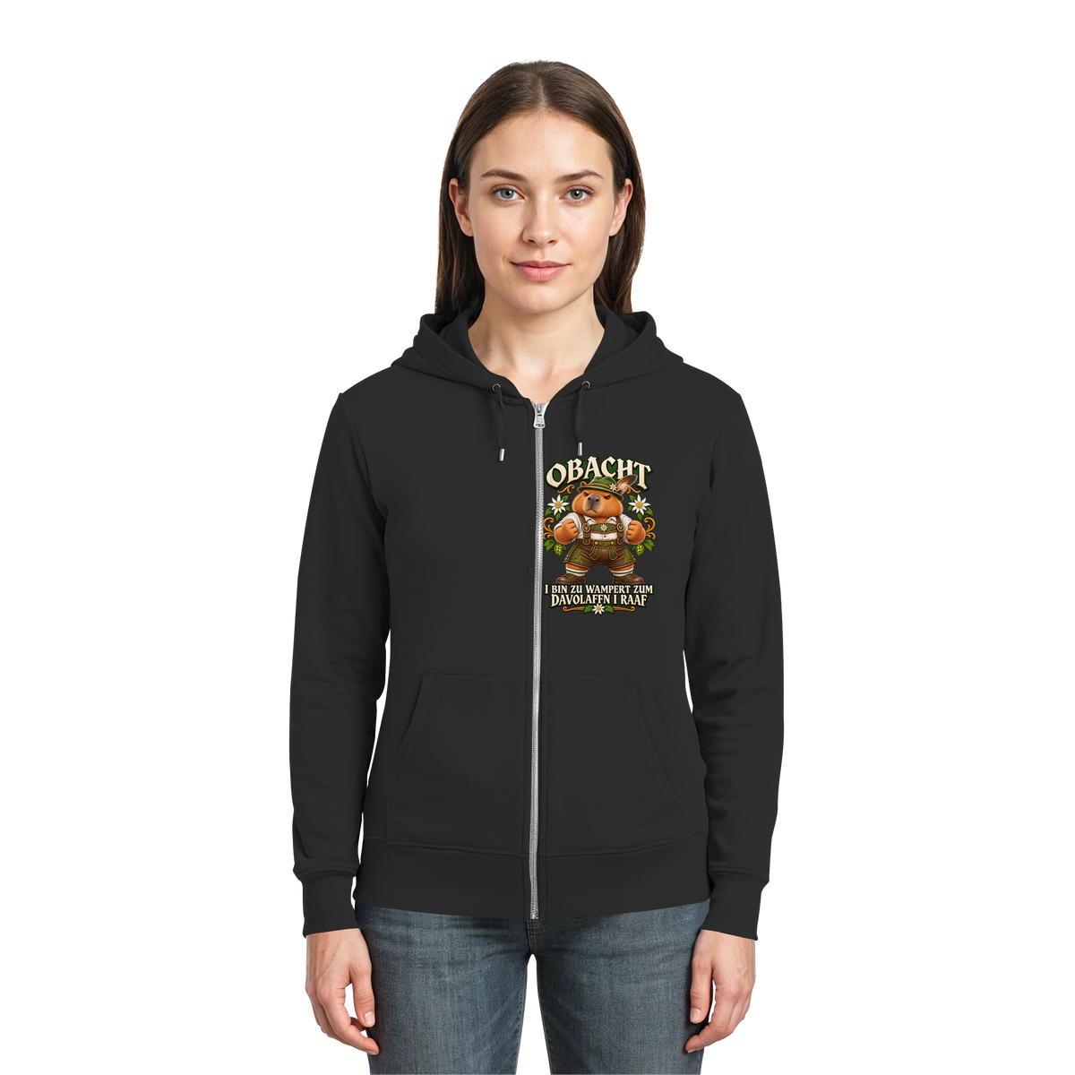 Obacht - I Raaf - Hooded Zipper