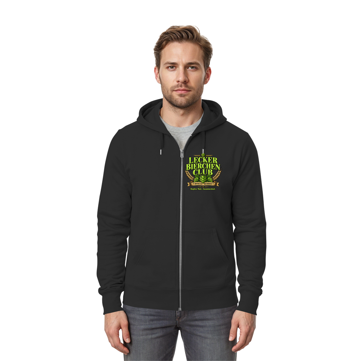 Lecker Bierchen Club - Hooded Zipper